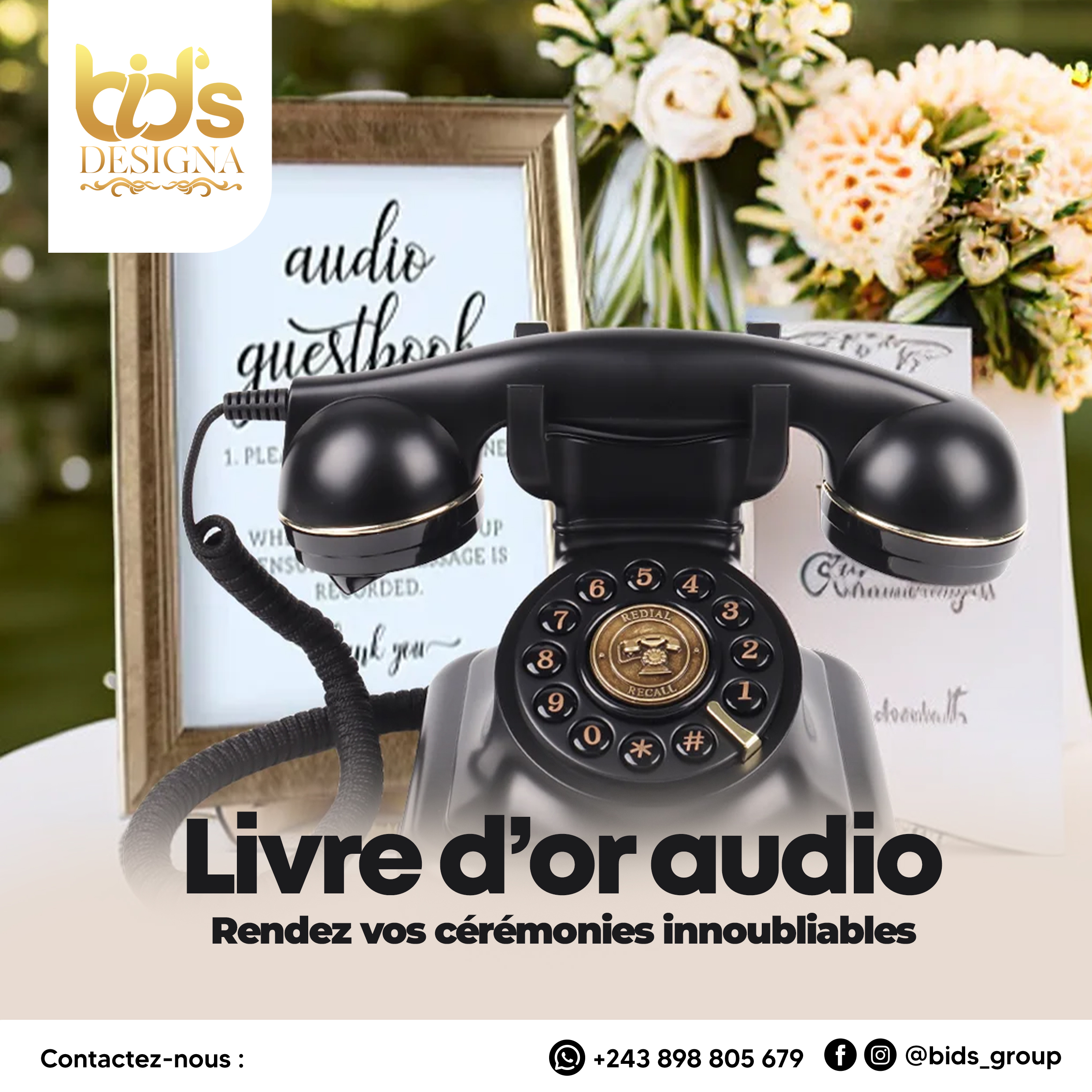 Livre d'or audio