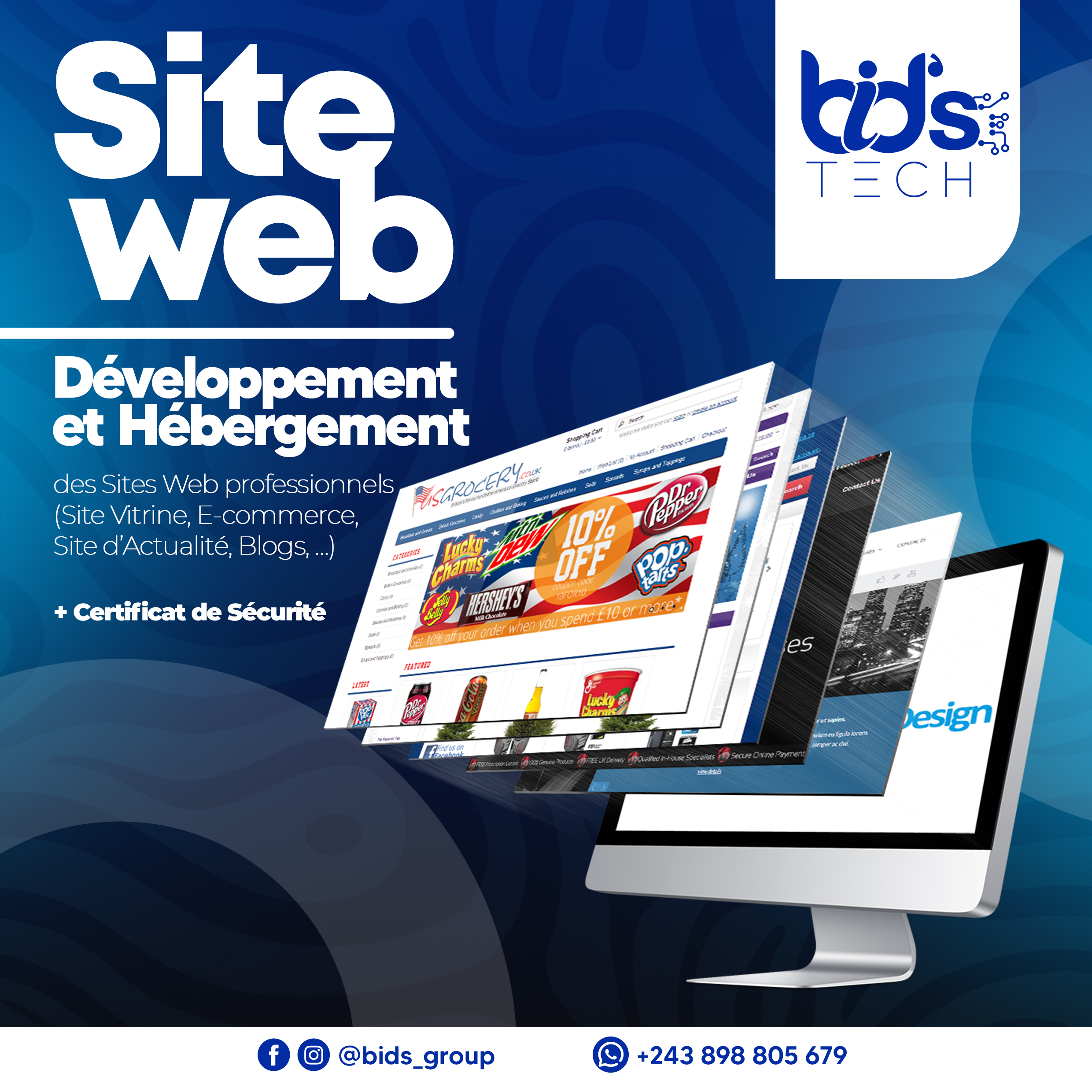 Développement site web